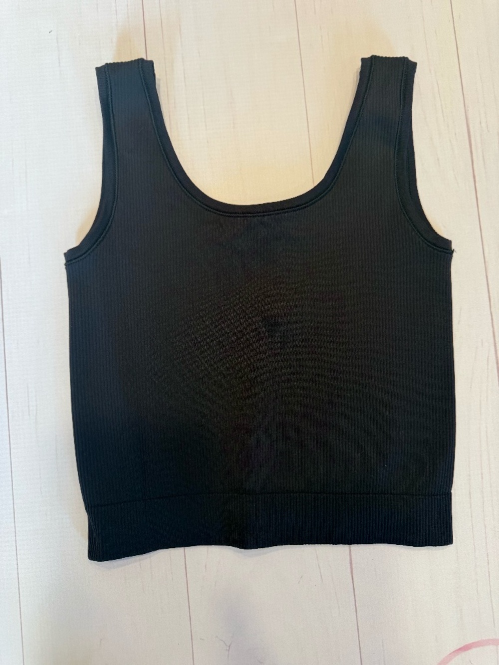 Athleta Girl Rise Above Rib Crop Tank Size 12